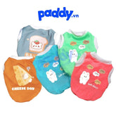 Phụ Kiện Thú Cưng Áo Vải Thun 3 Lỗ Cute - Paddy Pet Shop